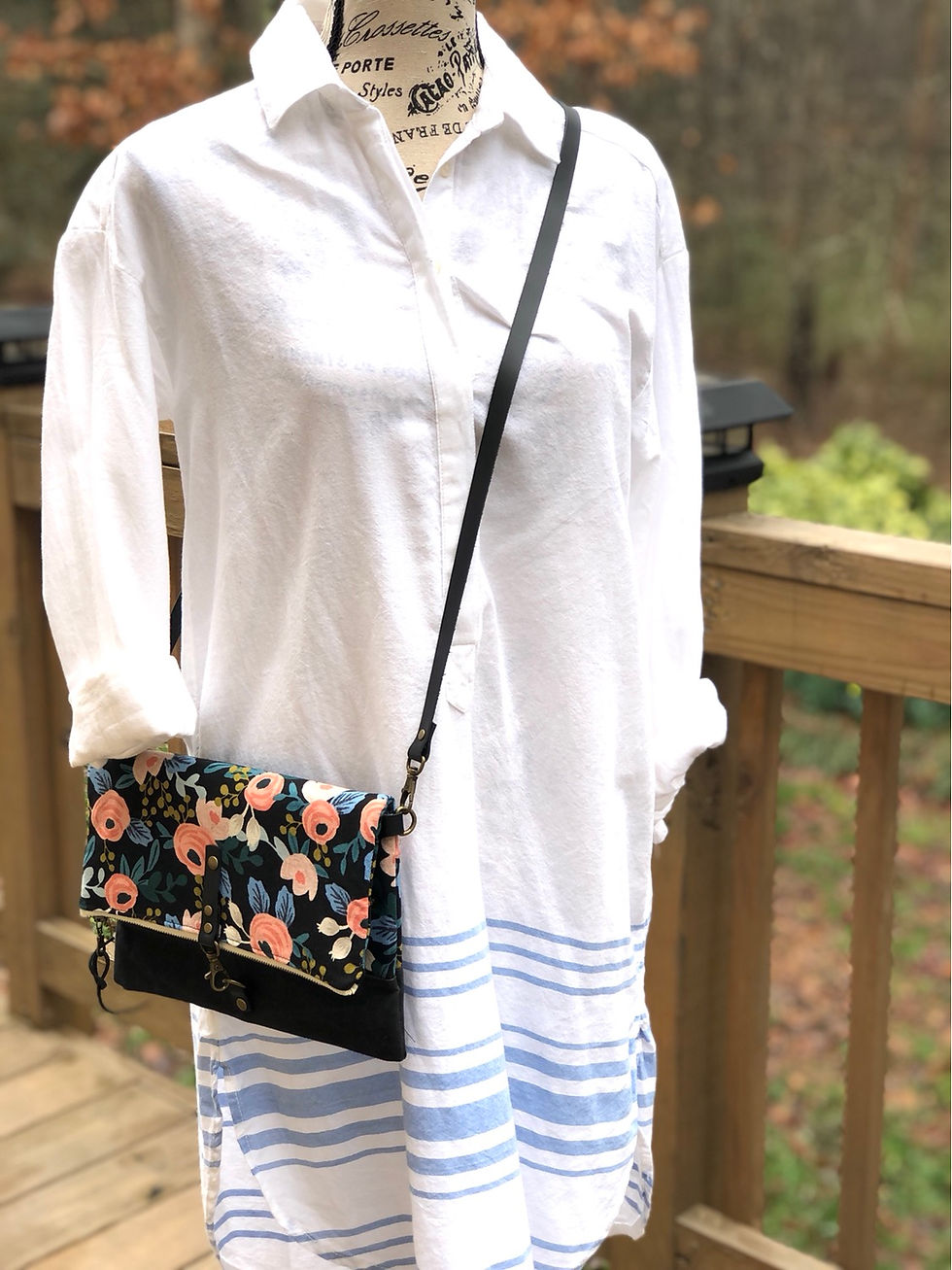 Thumbnail: Phoebe Foldover PDF Pattern (Measure & Cut)