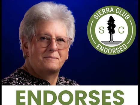 Karen Receives Endorsement From The Sierra Club!