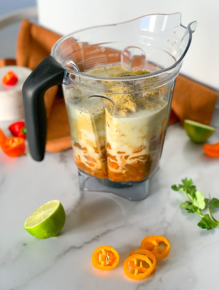 creamy vegan nacho