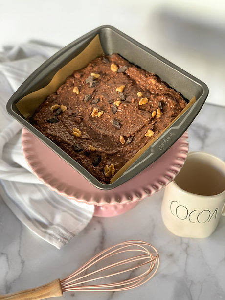 low-glycemic beans cake