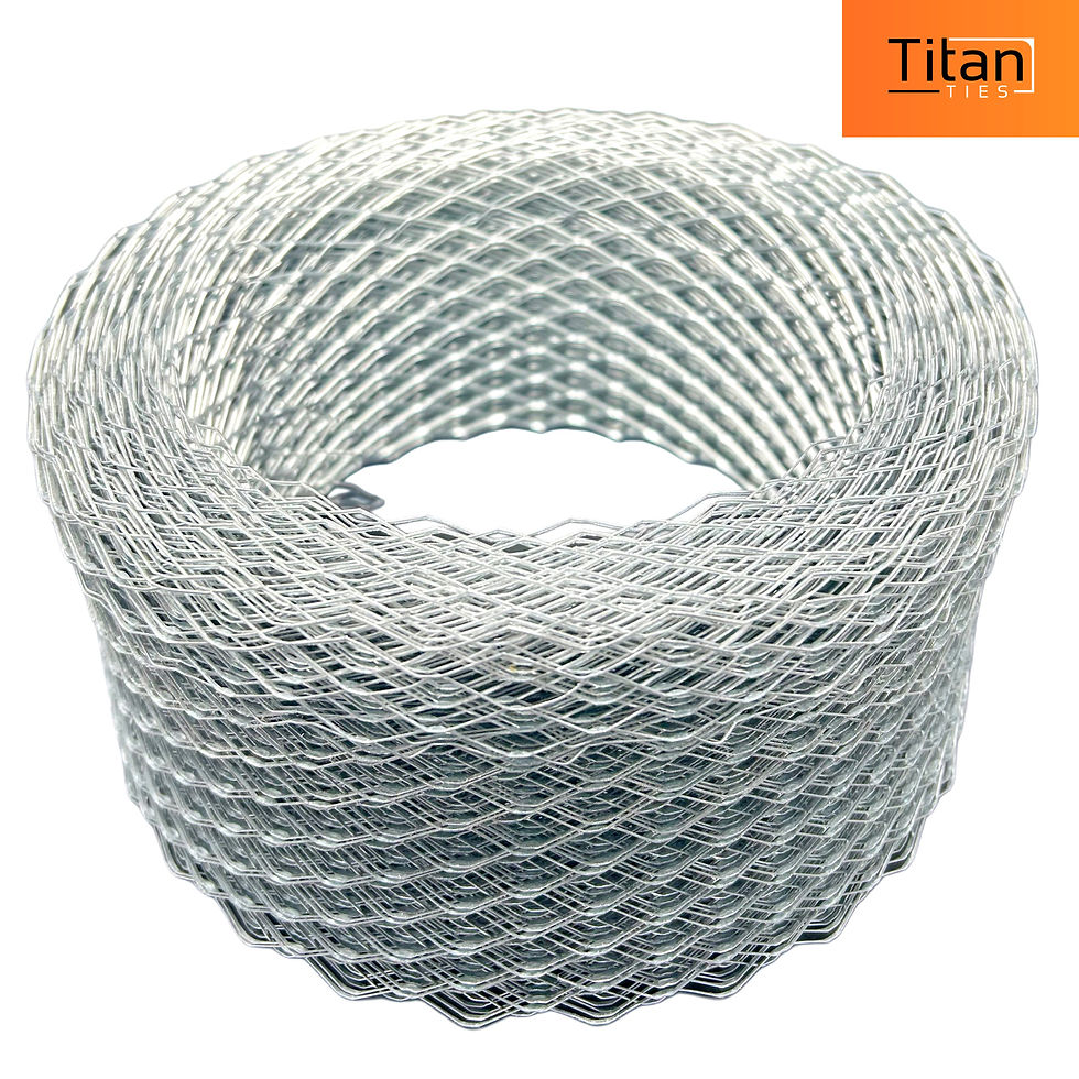 Thumbnail: coil mesh, bed joint reinforcement, titan ties