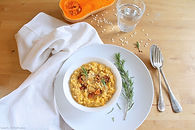 Risotto de butternut au parmesan