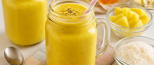 Smoothie bowl mangue, ananas & gingembre