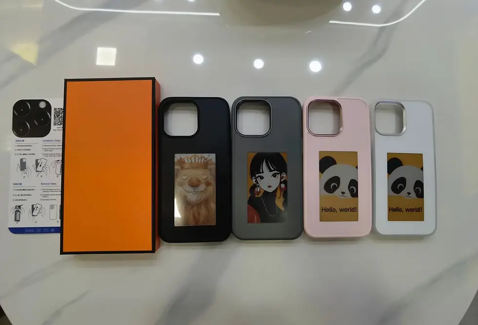 Miniatura: E-ink Screen Projection Screen DIY Phone Case