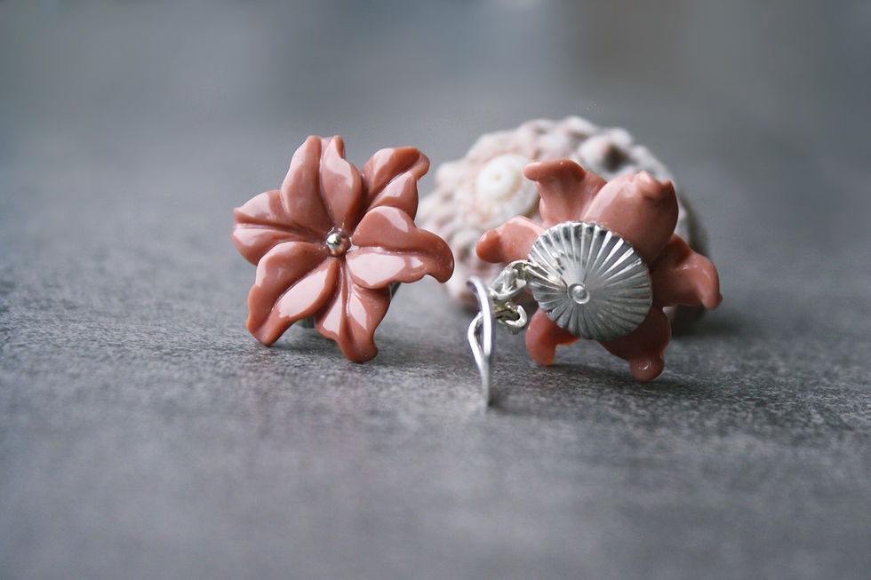 Miniaturbild: Ohrclips "Lilie"