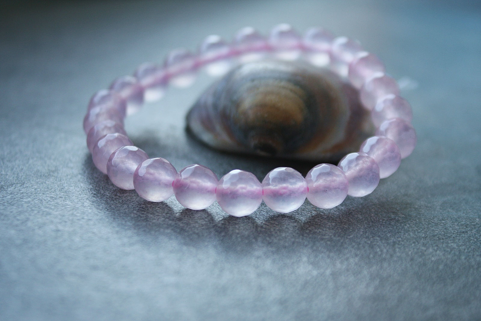 Rosenquarz-Armband