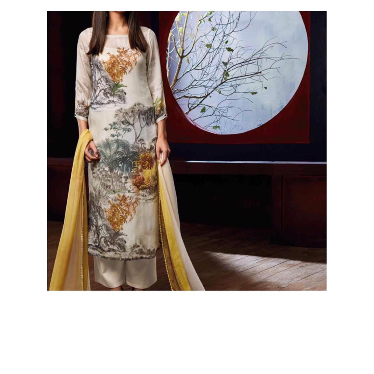 Tropical Printed Suit