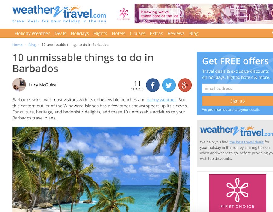 Things to do in Barbados