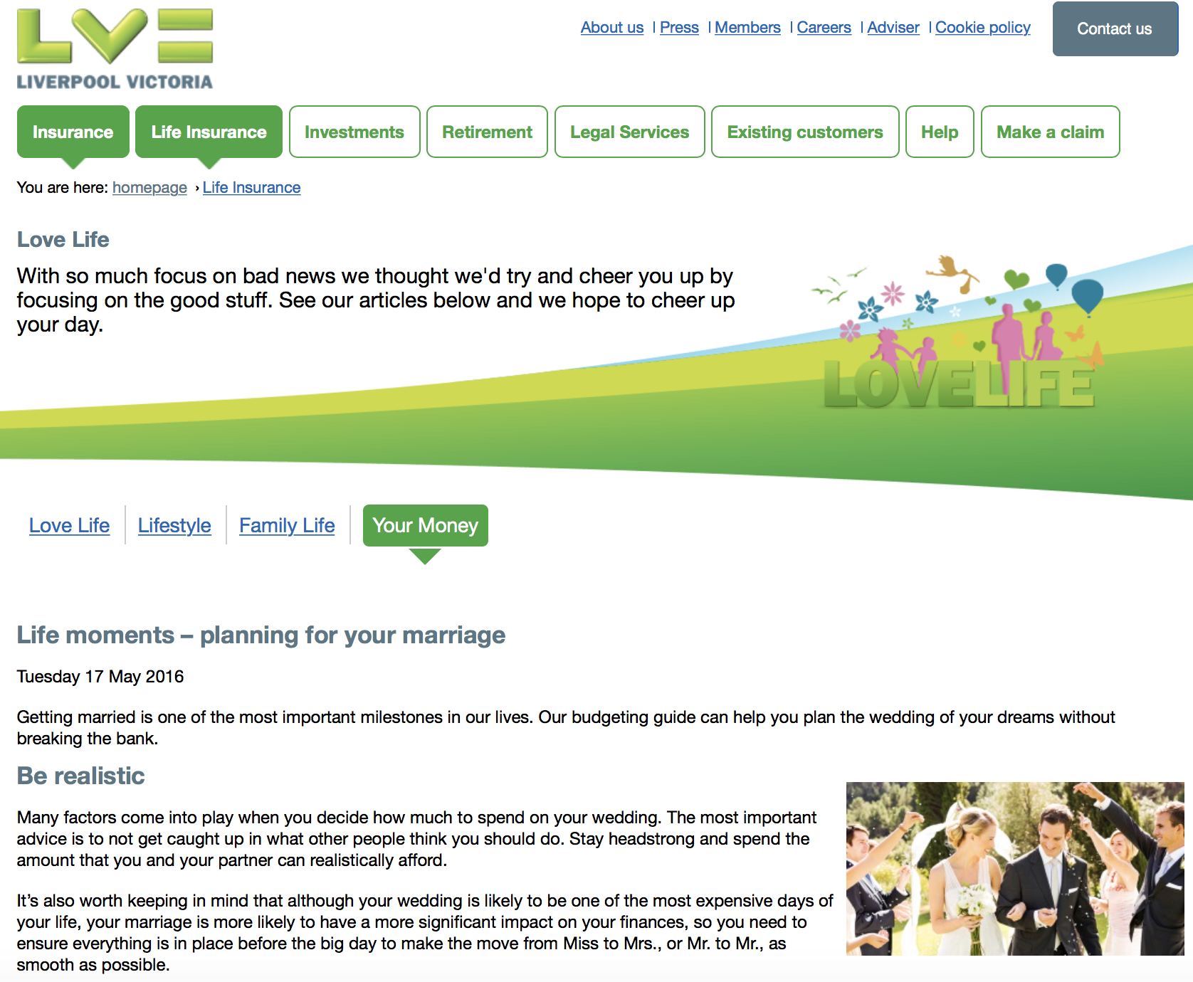 Planning your marriage