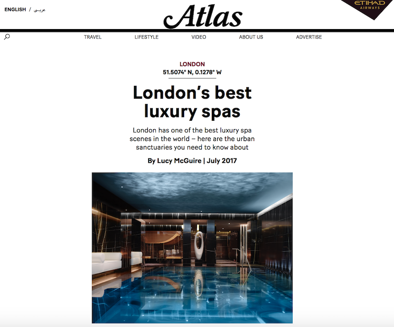 London's Best Luxury Spas
