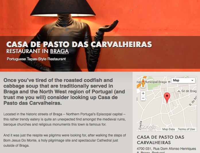 Casa de Pasto das Carvalheiras