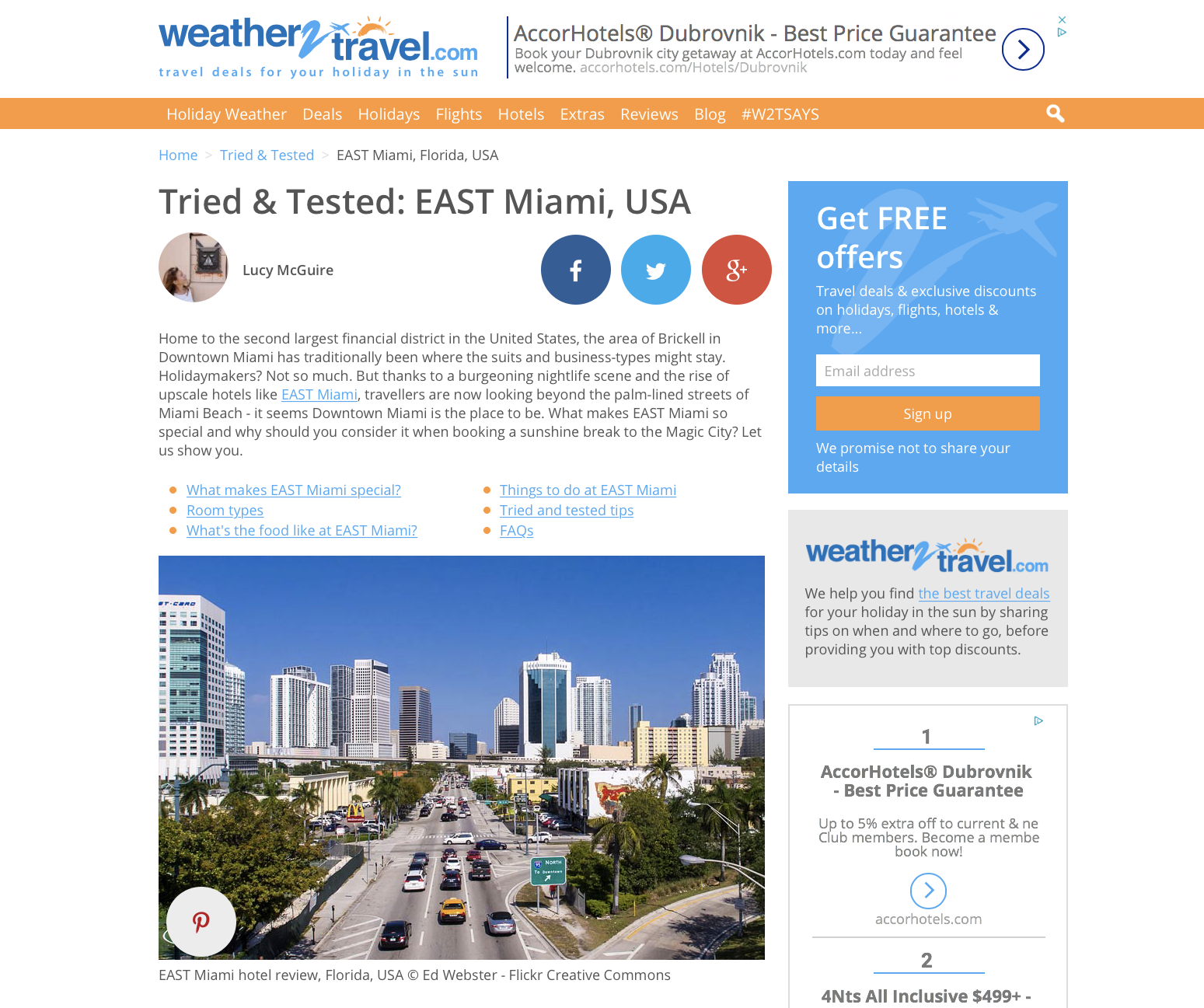 Hotel review, EAST Miami