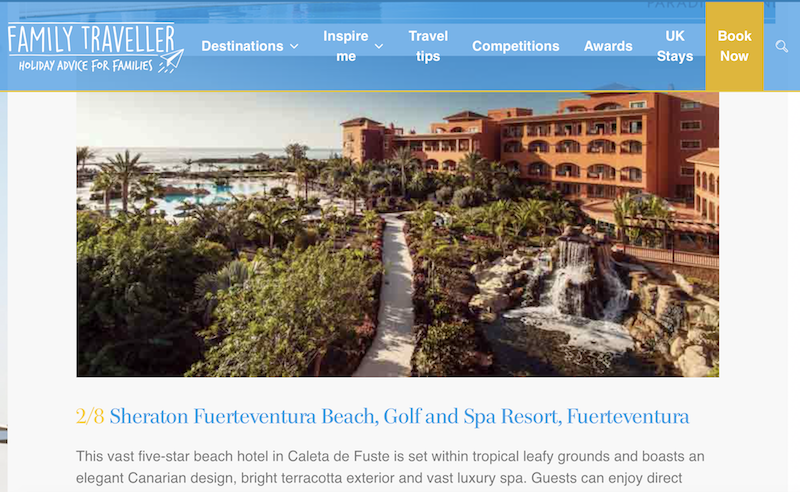 Family hotels in the Canary Islands