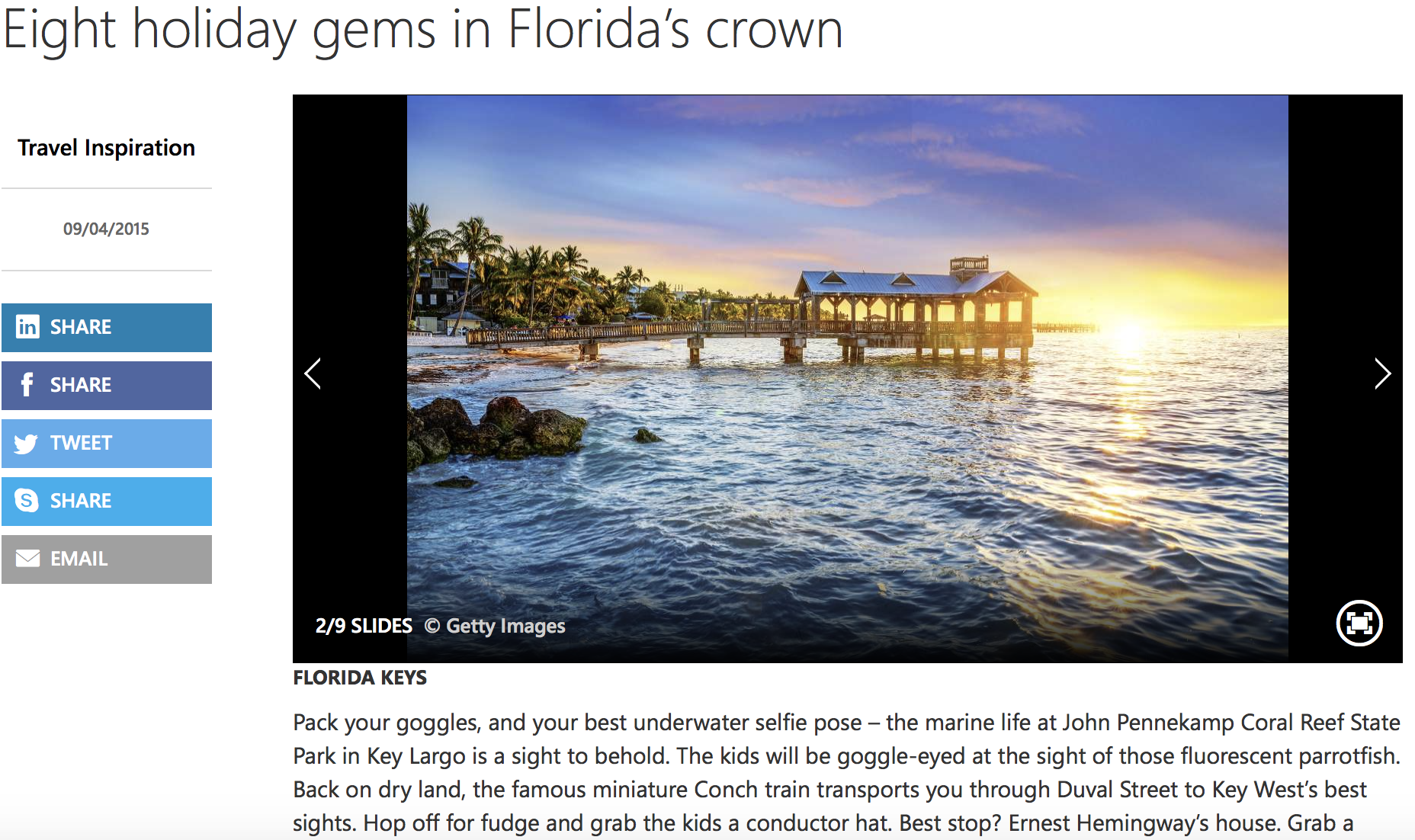 8 Florida gems with Virgin Holidays