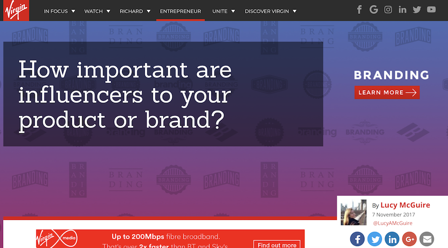 How important are influencers?