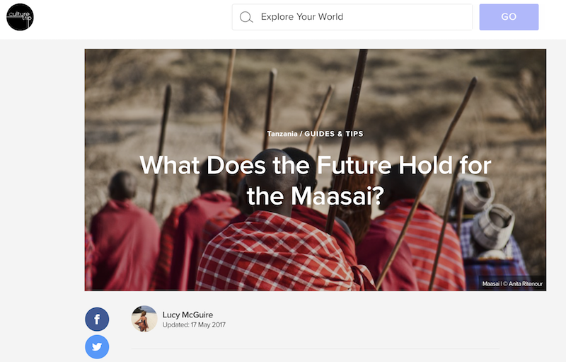 The future of the Maasai