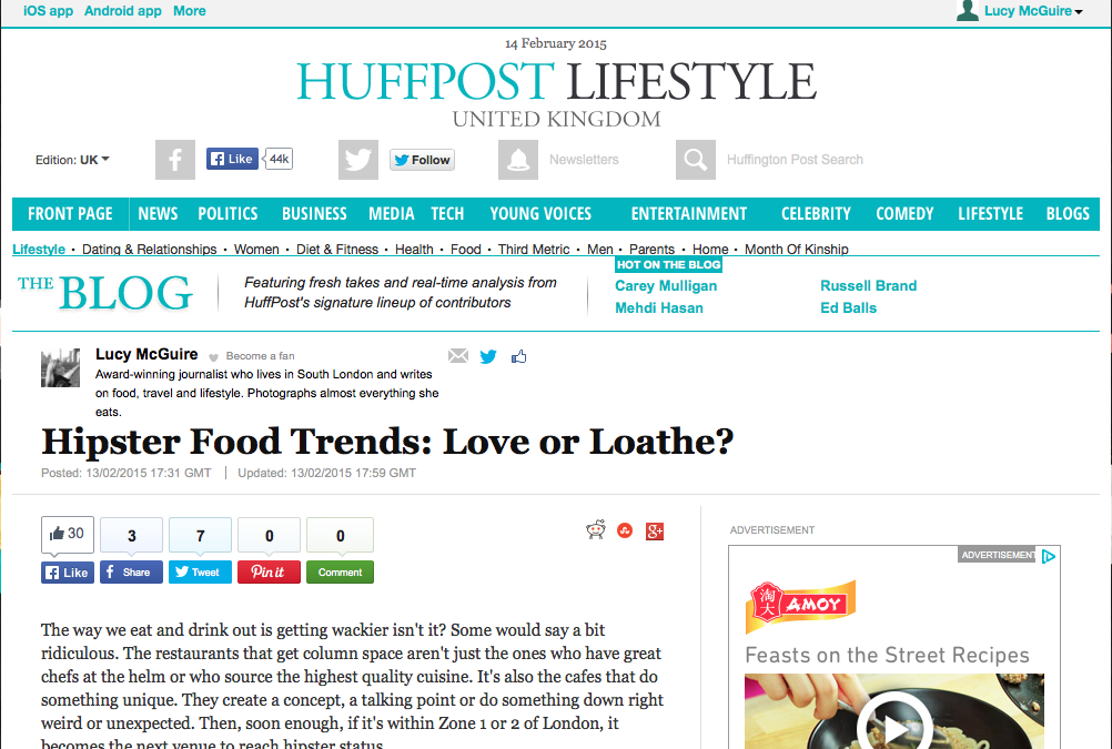 Hipster Food Trends: Love or Loathe?