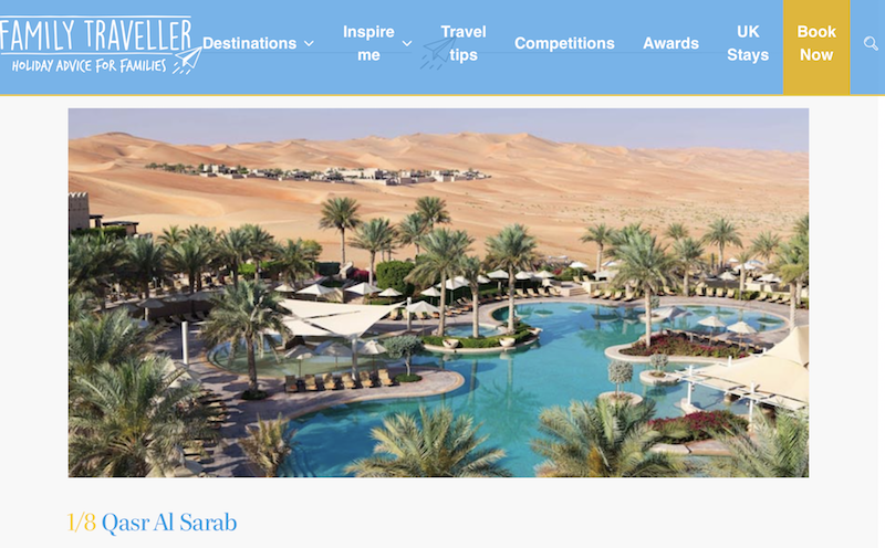 8 Best family hotels in Abu Dhabi