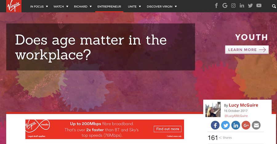 Does age matter in the workplace?