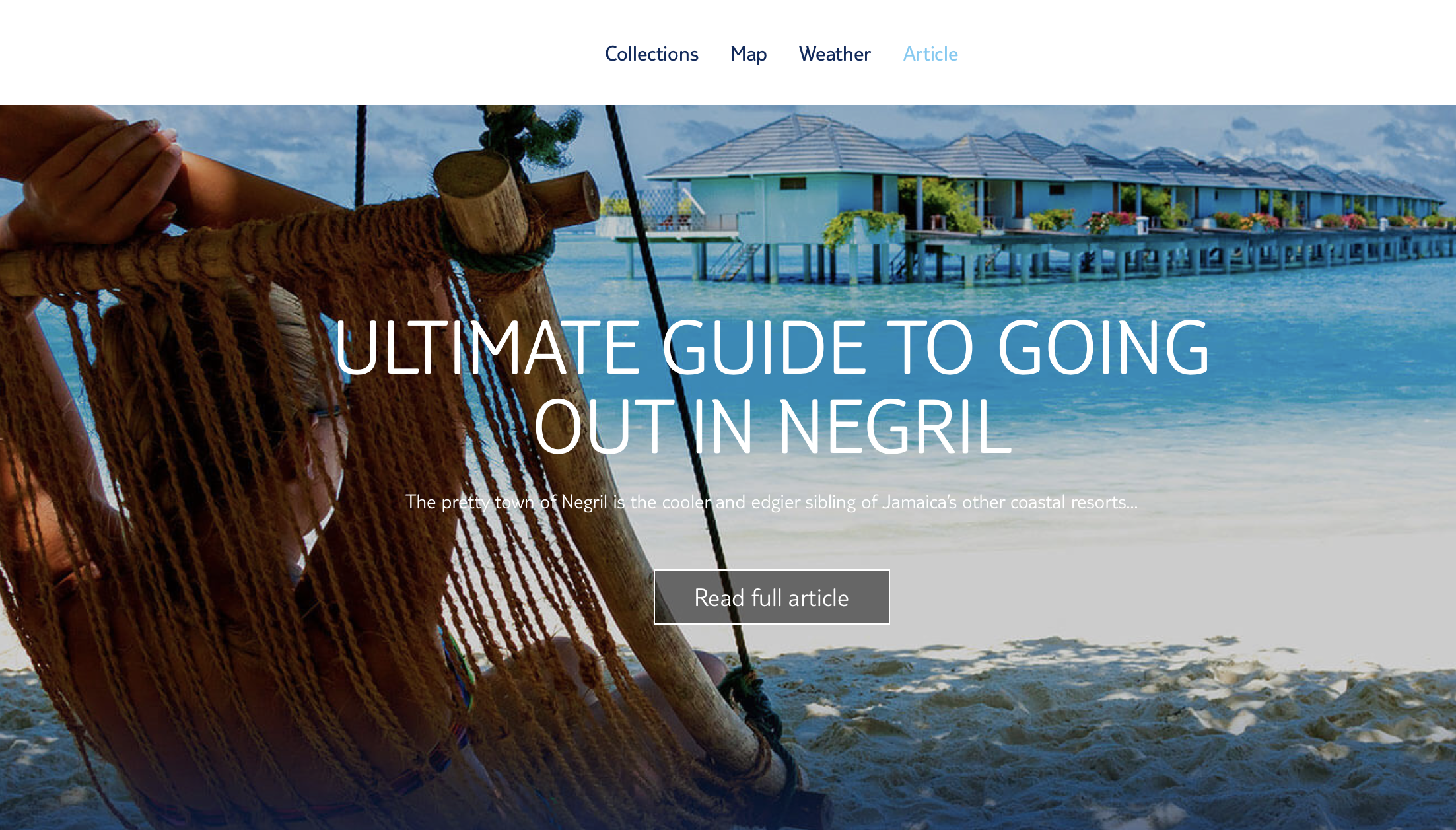 Negril Going Out Guide Tui