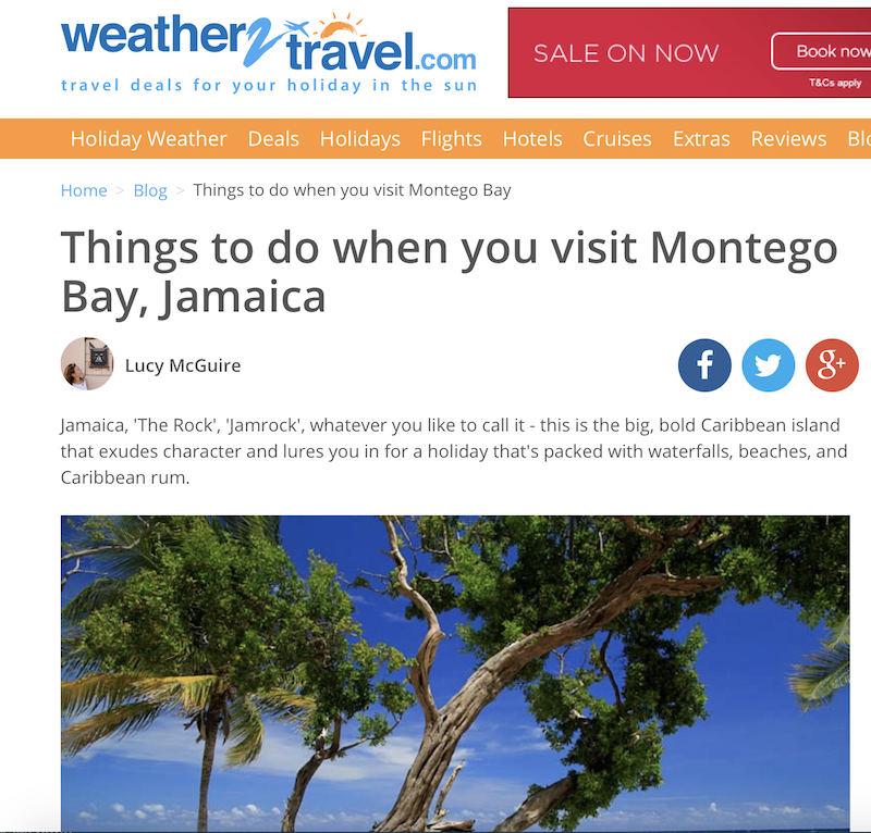 Things to do in Montego Bay