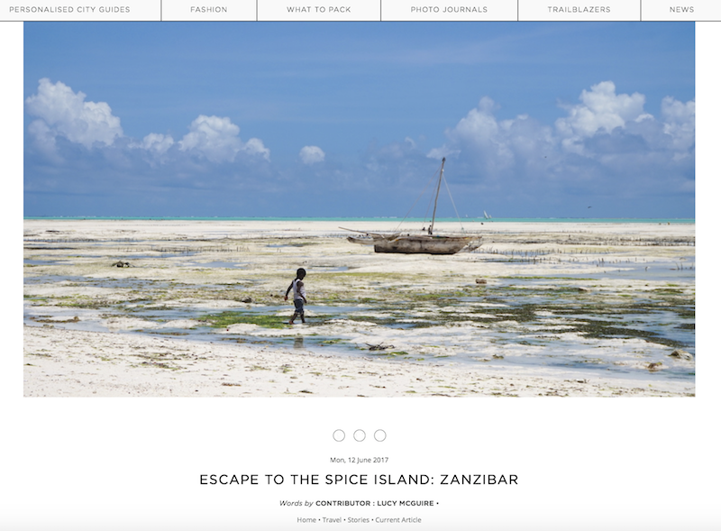 Escape to the Spice Island: Zanzibar