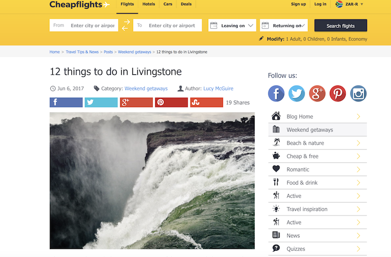 12 things to do in Livingstone