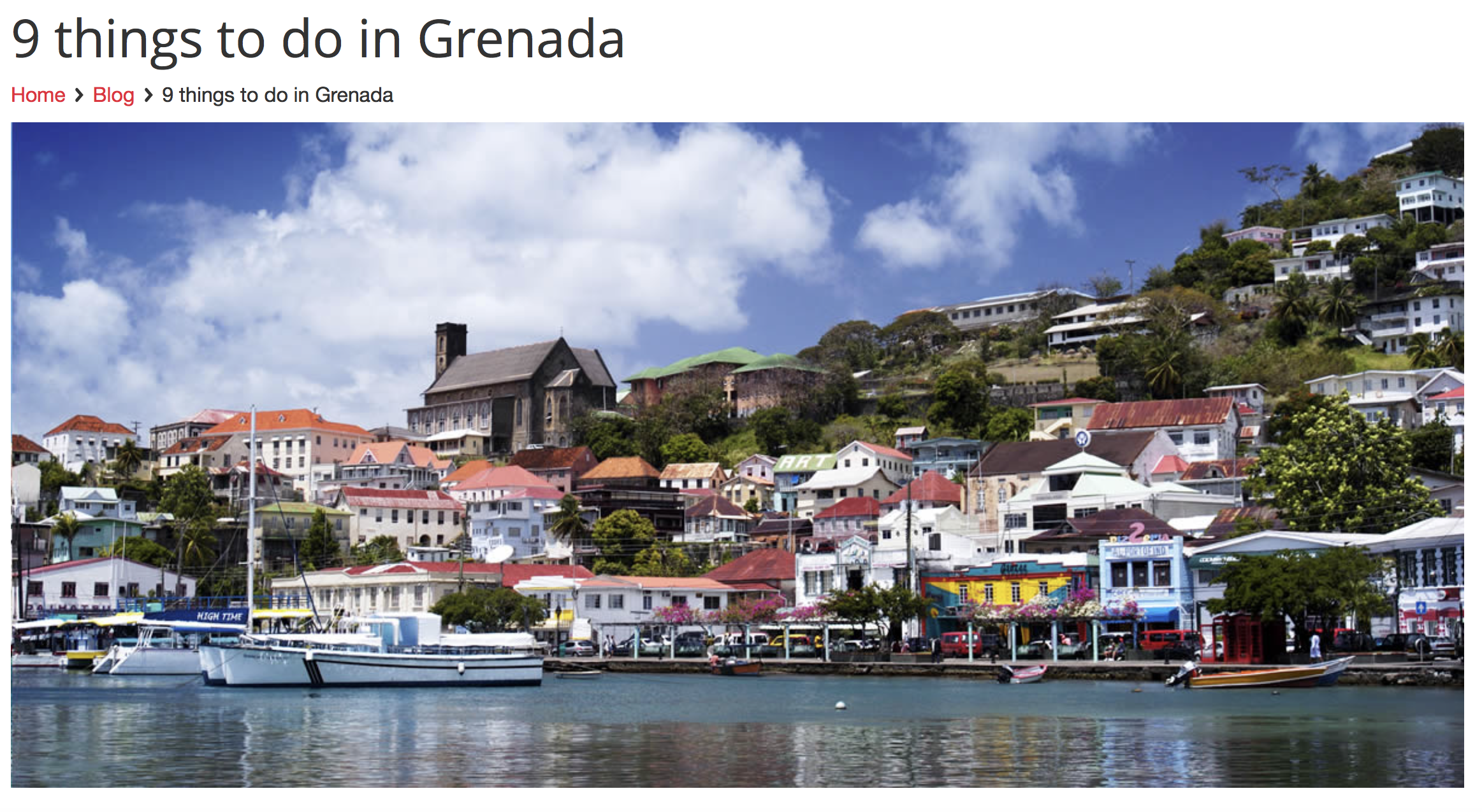 9 Things to do in Grenada