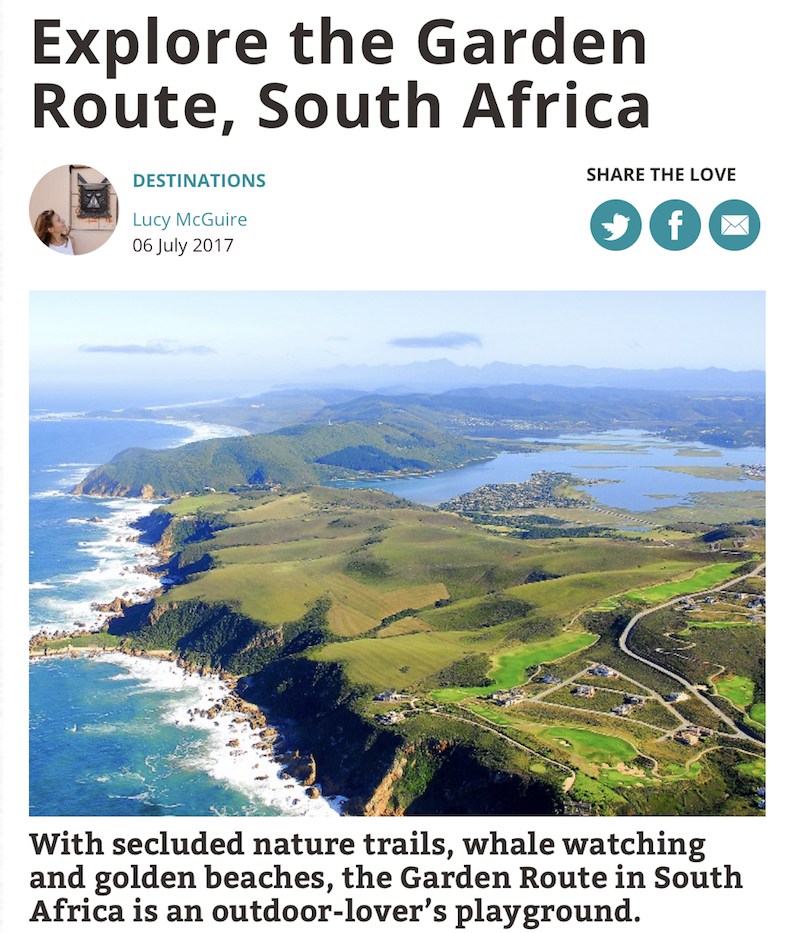 The Garden Route, South Africa