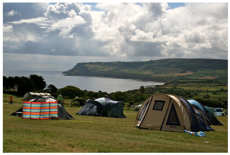6 Coastal campsites for