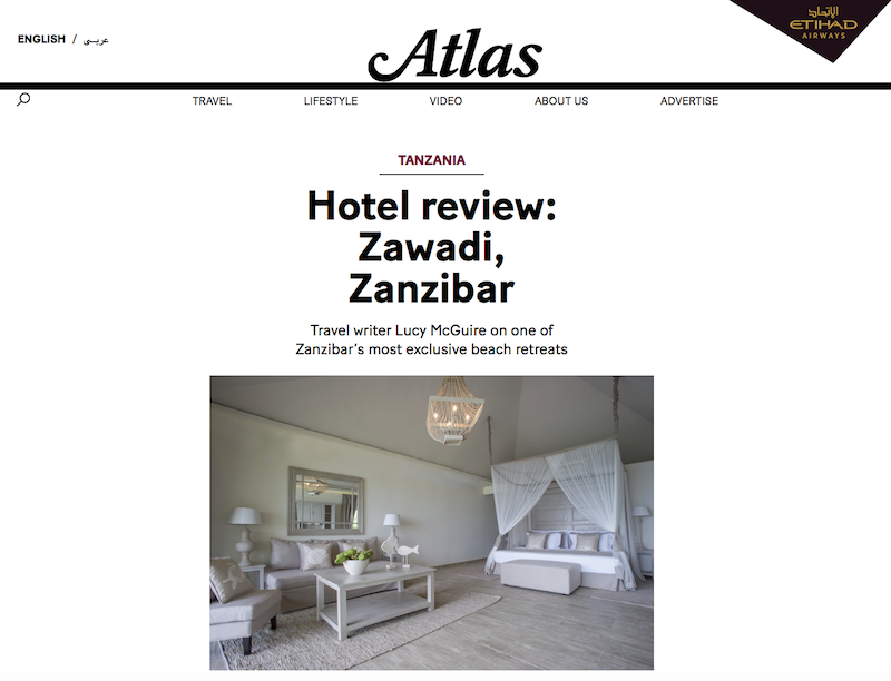 Hotel review: Zawadi, Zanzibar