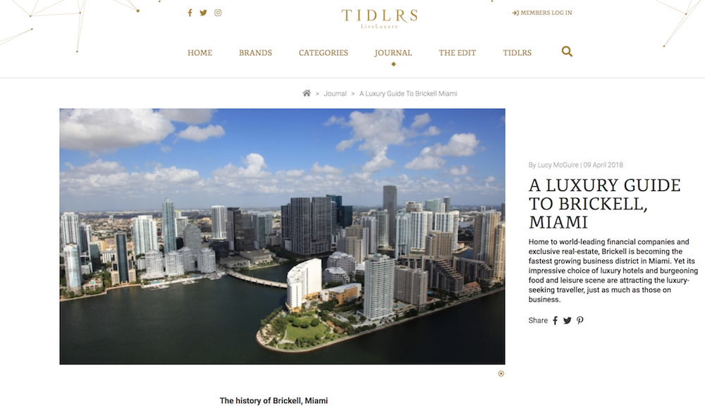 Luxury Guide to Brickell