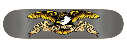 ANTIHERO CLASSIC EAGLE DECK-8.25 GREY | societymemphis.com