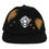 Thumbnail: Creature Bonehead Flame Wash Mesh Trucker Unstructured Hat Greasy Black OS