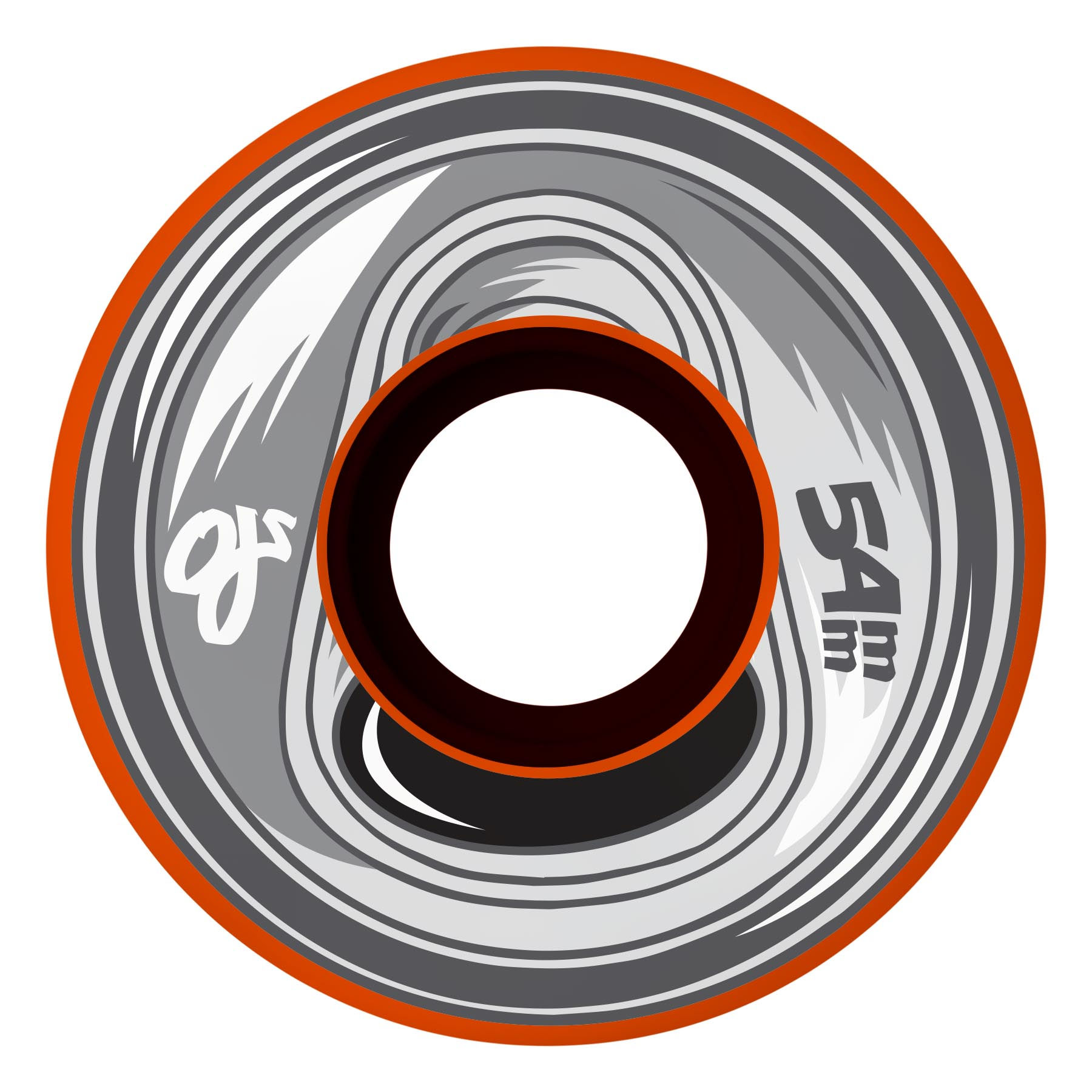 OJ 54mm Frozen Energy Keyframe Orange 92a Wheels