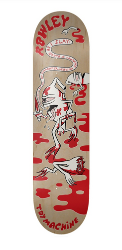 TOY MACHINE GEOFF ROWLEY SLAYER DECK 8.50 | societymemphis.com
