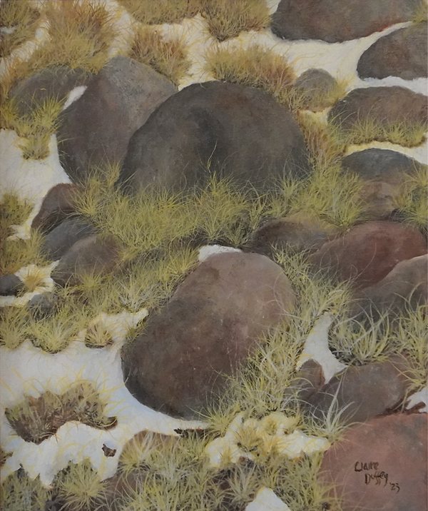 cobble glacier - claire duffey