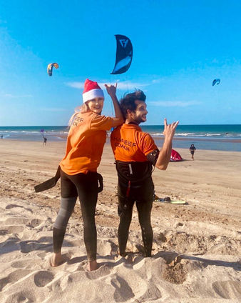 Kitesurfing Oman Azaiba Beach