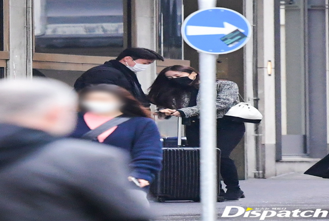 Kpop couple Hyomin and Uijo Hwang
