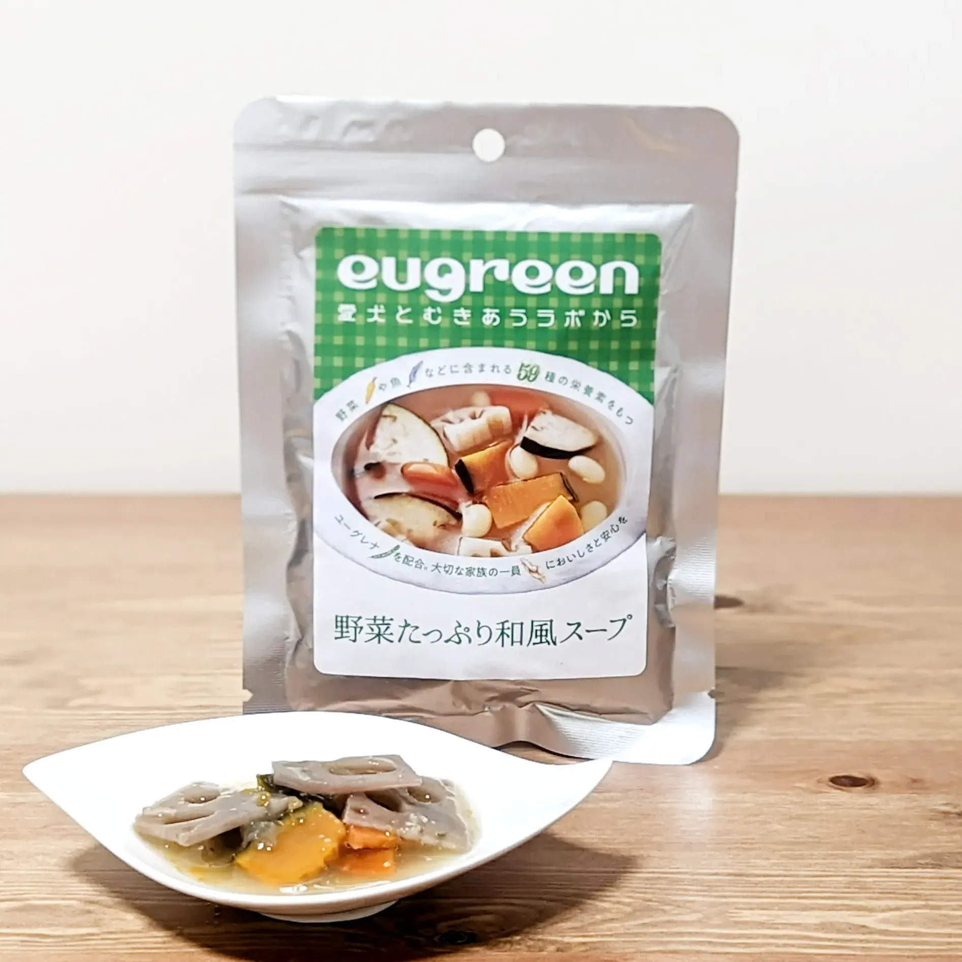 ユーグリーン(eugreen)野菜たっぷり和風スープ 犬用お惣菜(お取り寄せ)