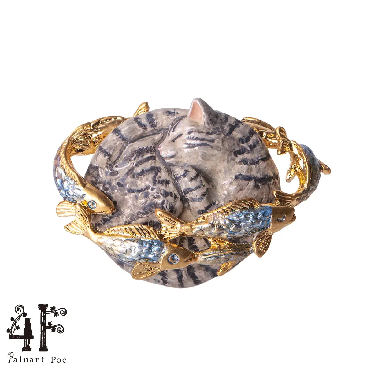 4F(フィーアエフ)土星上の夢ブローチ(パトリック)