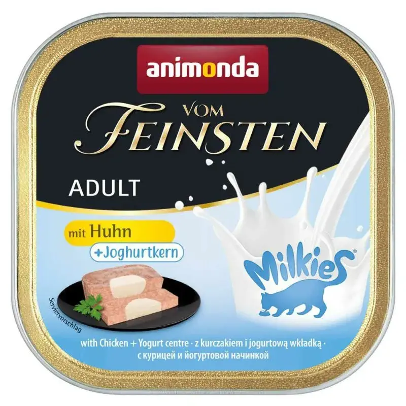 アニモンダ フォムファインステン ミルキース 鶏・ヨーグルト 100g 猫用ウェット