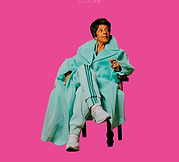 Club 75 brand identity poster — social club for seniors, MA project LCC London, design by Juliette Lefort