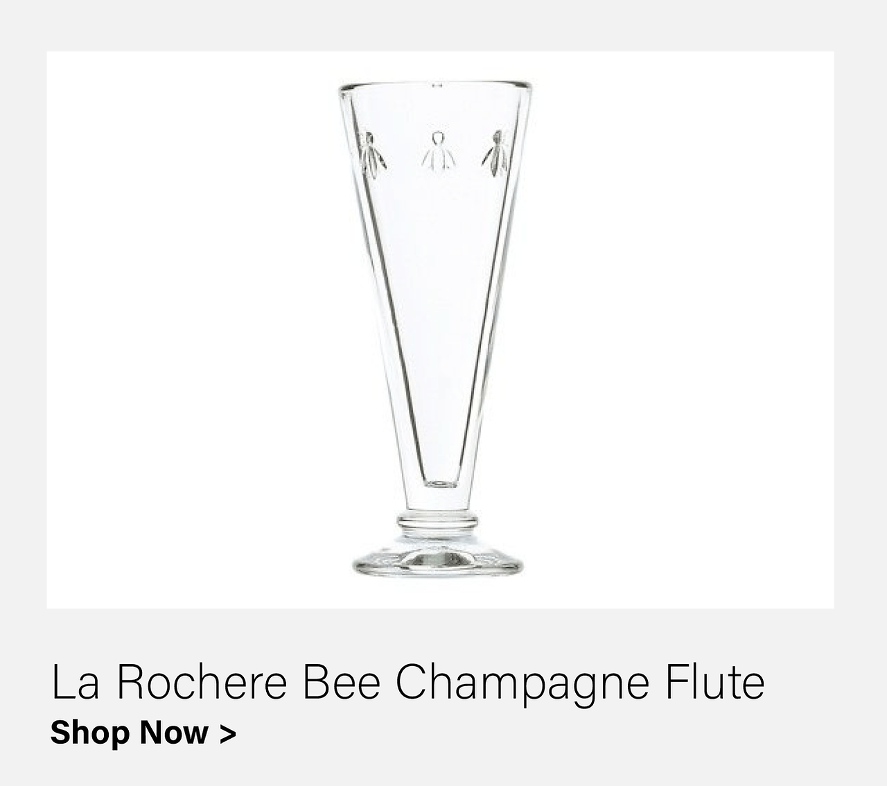 La Rochere Bee Champagne Flute