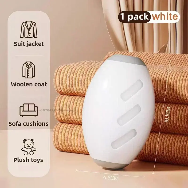 Thumbnail: Washable Lint Remover Clothes Roller Portable Pet Hair Remover Dust