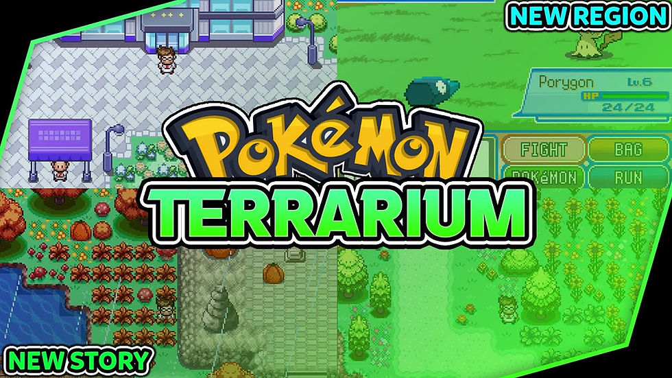 Pokemon Terrarium: New region, new story