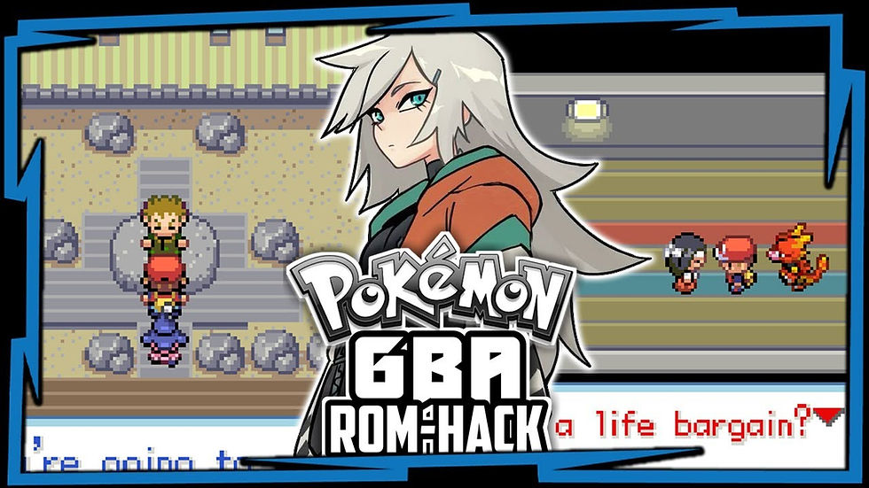 Pokémon GBA Rom Hack: a life bargain? Trainer and team battle