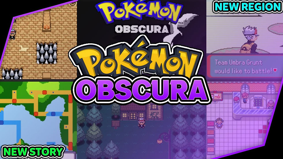 Pokémon Obscura: New region, new story