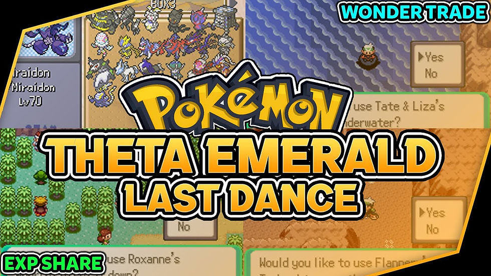 Pokémon Theta Emerald Last Dance Wonder Trade