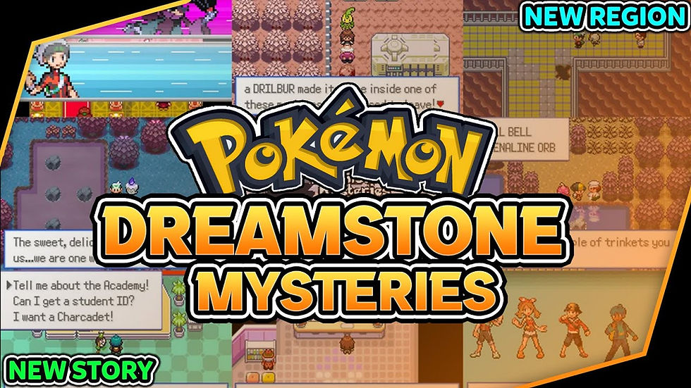 Pokemon Dreamstone Mysteries: New region and story